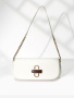 Сумка-багет Gironacci gir3162 vitello/calf bianco