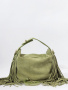 Мини-хобо Claudia Firenze cl11379 camoscio verde