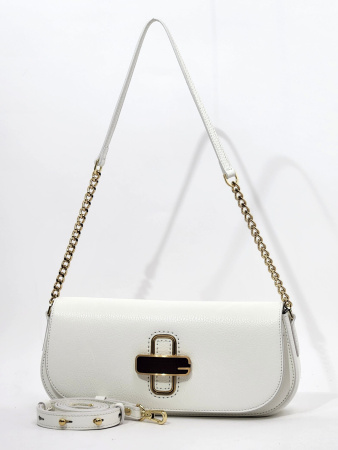 Сумка-багет Gironacci gir3162 vitello/calf bianco