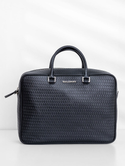 Деловая сумка Baldinini Woven Deluxe G3DPMGBV005C999 black