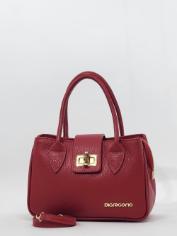 Сумка-тоут Di Gregorio gr9171 vitello rosso oro
