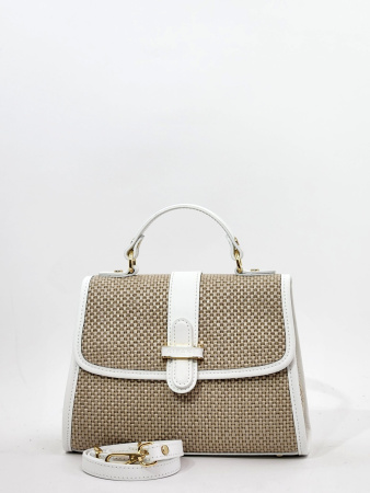 Мини-сэтчел Ripani rp681CH 00427 ecru/bianco