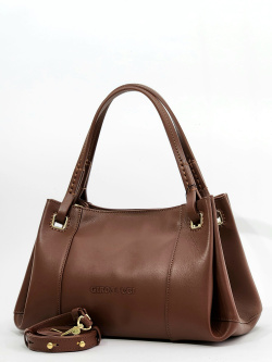 Сумка-тоут Gironacci gir3350 vitello soft/venere brandy
