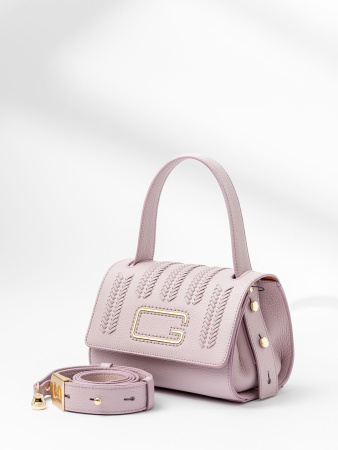 Мини-сэтчел Gironacci gir3240 vitello/calf petalo/cuoio