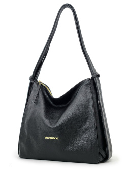 Тоут-рюкзак Di Gregorio gr895 vitello nero oro