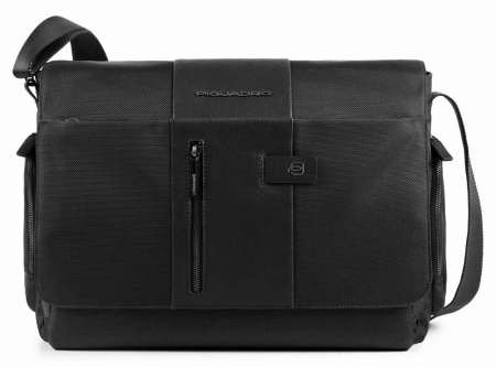 Деловая сумка Piquadro Brief CA1592BR/N черный натур.кожа/ткань
