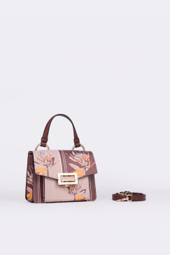 Мини-сэтчел Cromia Miss Flower cr1406094 castagna