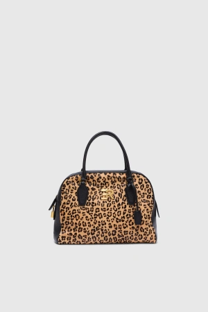 Сумка-боулер Ermanno Scervino Anita Leo sce12402061 leopard