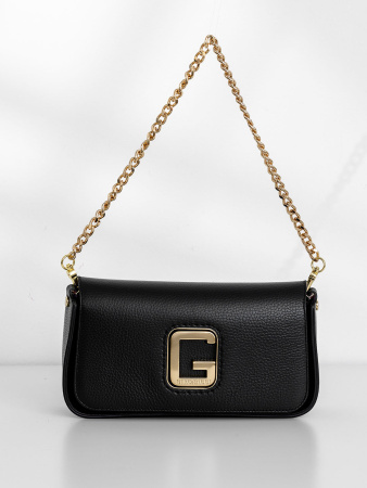 Сумка-багет Gironacci gir2290 vitello/calf nero/lilla