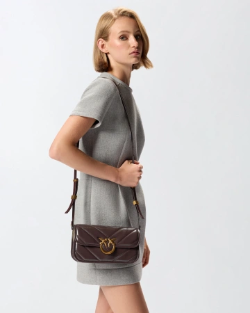 Клатч Pinko 5BPDB105083A2W2 rosso mogano