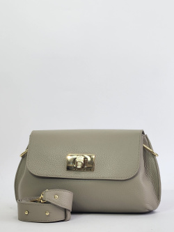 Сумка-багет Di Gregorio gr821 vitello marmo oro