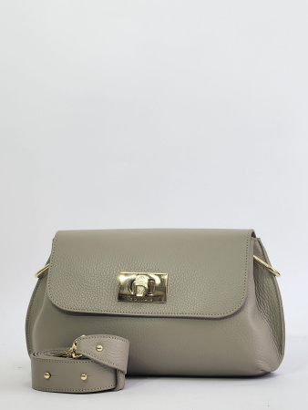 Сумка-багет Di Gregorio gr821 vitello marmo oro