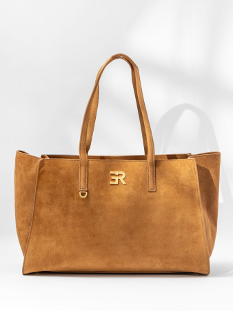 Сумка-тоут Ermanno Scervino Angelica Nabuk sce12402064 miele