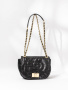 Мини-сэтчел Ermanno Scervino Rachele Sequin sce12401971 black