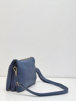 Клатч Di Gregorio gr3278 vitello avio oro