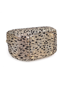 Сумка-хобо Curanni cu2592 camoscio glass oro