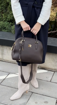 Сумка-боулер Ermanno Scervino Anita sce12401948 t.moro