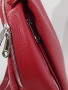 Рюкзак Di Gregorio gr9221 vitello rosso argento