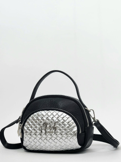 Мини-сумка Renato Angi ra3356617-110 nero/argento