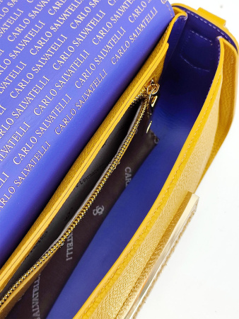Сумка-багет Carlo Salvatelli cs685 vitello dorato