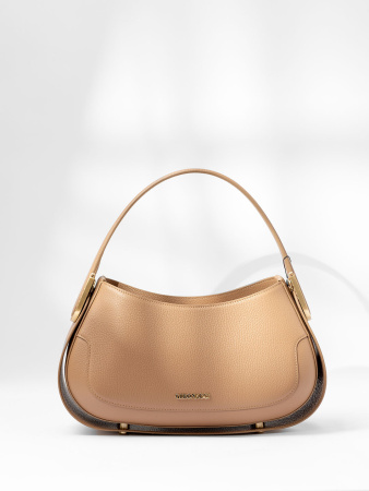 Сумка-седло Gironacci gir3151 vitello/calf camel/cuoio