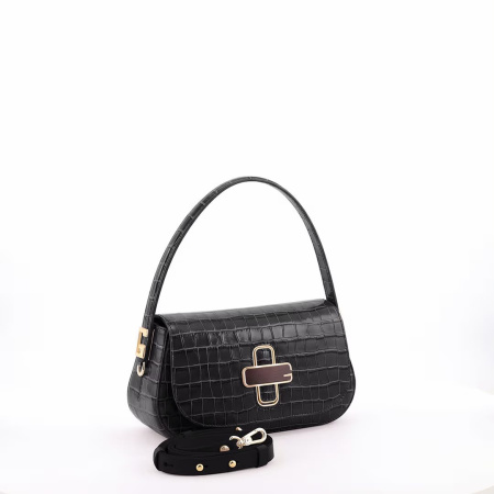 Сумка-седло Gironacci gir3161 rico/lux/vitello nero/nero