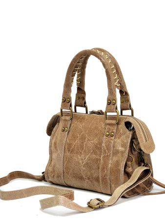 Мини-боулер Steffalini st5026 vitello/laminato taupe chiaro