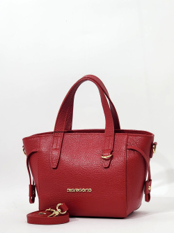 Сумка-тоут Di Gregorio gr9170 vitello rosso oro