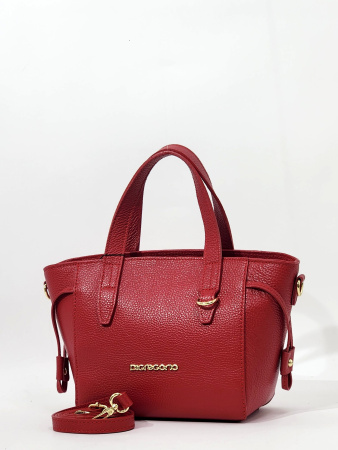 Сумка-тоут Di Gregorio gr9170 vitello rosso oro