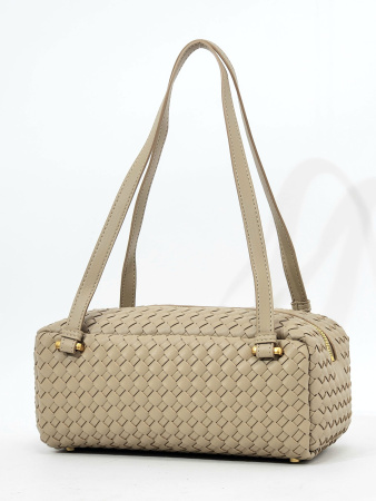 Сумка-боулер Steffalini st5353 intrecciato cappuccino