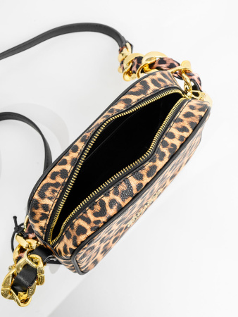 Сумка-боулер Ermanno Scervino Mavis sce12401418 leopard
