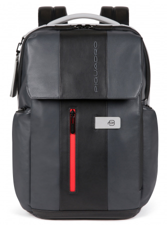 Рюкзак Piquadro Urban CA5543UB00/GRN серый/черный натур.кожа