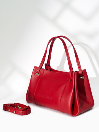 Сумка-тоут Gironacci gir3350 vitello soft/venere rubino