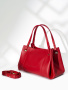 Сумка-тоут Gironacci gir3350 vitello soft/venere rubino