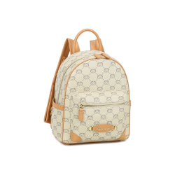 Рюкзак Braccialini Monogram B19054-PP 305 pelle beige