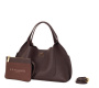 Сумка-тоут Ermanno Scervino Candy Big Grain sce12402302 dark brown