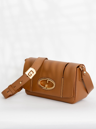 Сумка-багет Gironacci gir3321 vitello/calf legno/lilla