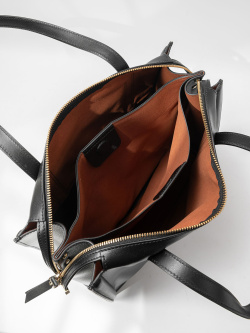 Сумка-тоут Gironacci gir3253 vitello soft/venere nero