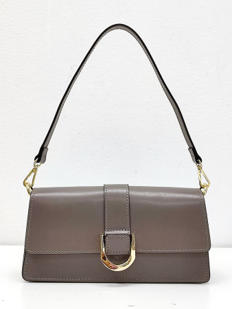 Сумка-багет Steffalini st1033 vitello/calf taupe