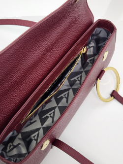 Сумка-багет Arcadia ar3154 dollaro vinaccia Сумка-багет Arcadia ar3154 dollaro vinaccia