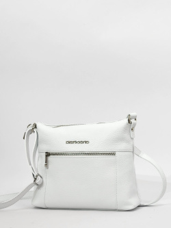 Сумка Di Gregorio gr9142 vitello bianco argento