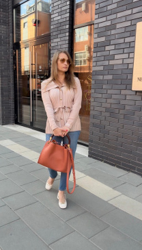 Сумка-тоут Gironacci gir3460 velvet papaya