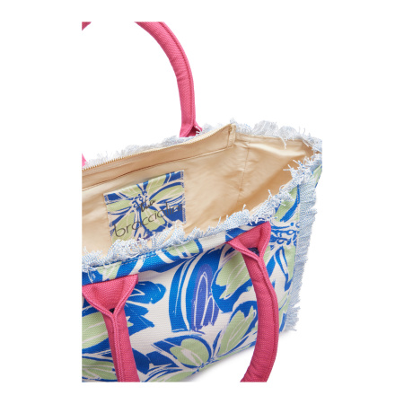Шоппер Braccialini Summer B18221-TC E22 tessuto fiori blu