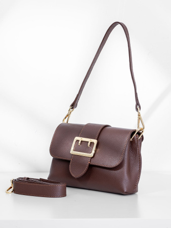 Сумка-багет Steffalini st1139 vitello cioccolato v1