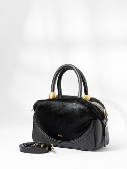 Сумка-боулер Arcadia ar9034 cavallino nero