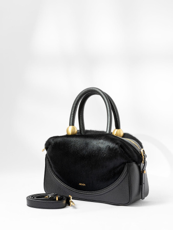 Сумка-боулер Arcadia ar9034 cavallino nero