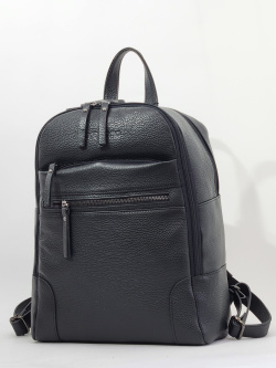 Рюкзак Di Gregorio gr3289 vitello nero argento scuro