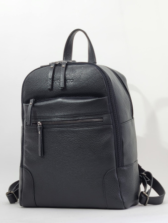 Рюкзак Di Gregorio gr3289 vitello nero argento scuro