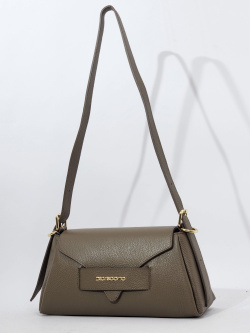 Сумка-багет Di Gregorio gr9014 vitello taupe oro