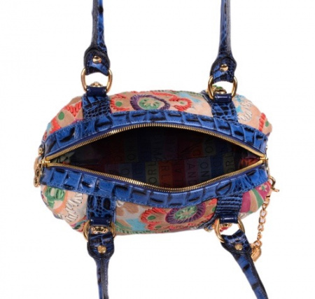 Сумка-боулер Marino Orlandi mo3811P fiora/pelo blu